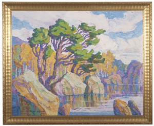 Sven Birger Sandzén Fall in the Mountains, 1927
