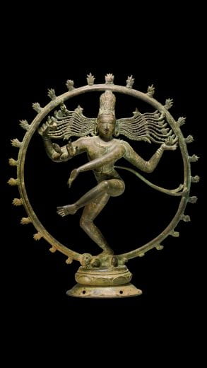 Bronze sculpture of Shiva Nataraja