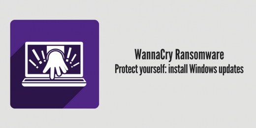 WannaCry Ransomware: install windows updates