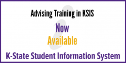Advising training now available
