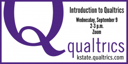 Intro to Qualtrics training