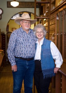 Gary and Margaret Kraisinger of Halstead, Kansas have written books on the cattle trails of the Old West.