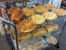 The Family Food Store in Sawyer sells an assortment of freshly-baked breads.