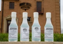 Boot Hill Distillery hand cleansers