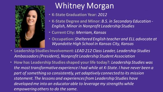 Background information on Whitney Davis Morgan