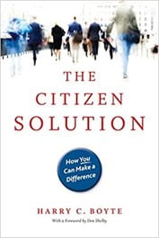 Book cover: The Citizen Solution