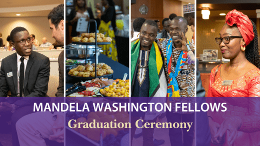 Mandela Washington Fellows Graduation Ceremony